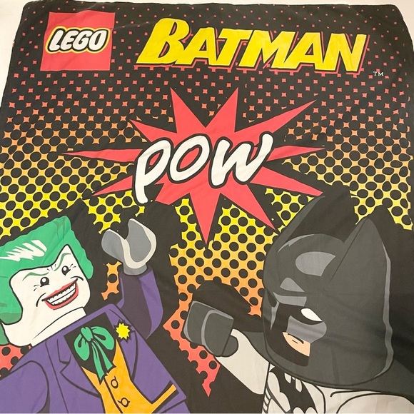 LEGO Batman and Joker Duvet Cover 77” x 52” - Picture 2 of 16